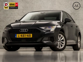 Audi A3 Limousine 35 TFSI Sport 150Pk Automaat (APPLE CARPLAY, GROOT NAVI, CLIMATE, GETINT GLAS, PARKEERSENSOREN, SPORTSTOELEN, LED KOPLAMPEN, CRUISE, NIEUWE APK, NIEUWSTAAT)