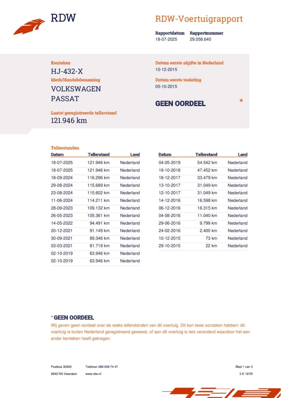 Hoofdafbeelding Volkswagen Passat