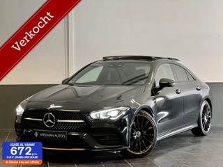 Hoofdafbeelding Mercedes-Benz CLA Mercedes CLA-klasse 220 4MATIC AMG Edition 1 | Pano | Burmester | Dodehoek |
