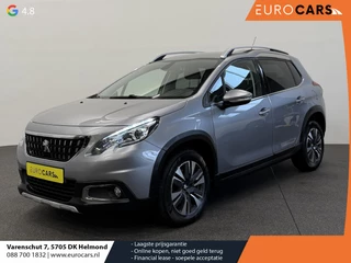 Peugeot 2008 1.2 PureTech Allure Navigatie Parkeersensoren achter Cruise Control Climate Control Half leder Lichtmetalen velgen Getinte ramen