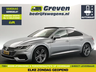 Volkswagen Arteon 1.5 TSI R-line 150PK DSG Automaat Pano Sfeerverl. ACC Clima Carplay PDC Navi LED Stoelverwarming 18"LMV