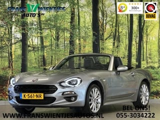 Hoofdafbeelding Fiat 124 Spider Fiat 124 Spider 1.4 MultiAir Turbo Lusso | Cruise Control | Achterruitrijcamera | Parkeersensoren Achter | Apple Carplay | Android Auto | Stoelverwarming | Lederen Bekleding |