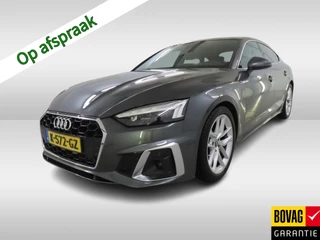 Audi A5 Sportback 35 TFSI S Edition (150 PK) 2e-Eig. & Keurig-Onderh. BOVAG-Garantie. NL-Auto. S-Line, Navigatie, Cruisecontrol, Parkeersensoren, Elek.-Achterklep, DAB, Lm-Velgen-18Inch, Privacy-Glas