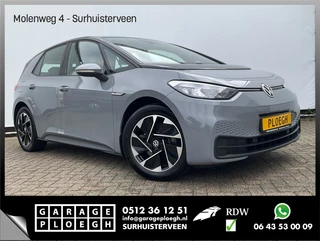 Hoofdafbeelding Volkswagen ID.3 Volkswagen ID.3 Performance 58 kWh Adap.Cruise Nav/cam Carplay Stoel/Stuurverw!