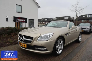 Hoofdafbeelding Mercedes-Benz SLK Mercedes SLK-klasse 200 Aut CARPLAY|XENON-LED|NAVIGATIE|AIRSCARF|AIRCO|PDC|ZEER GOED ONDERHOUDEN