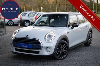 Mini1.5 Cooper Automaat|Chili JCW|LED|5 Deurs|Leder|Stoelverwarming|Navi|Sportstoelen|Union Jack|Perfect Onderhouden