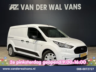 Ford Transit Connect 1.5 EcoBlue 120pk L2H1 Euro6 Airco | 3-Zits | Camera | Navigatie | Apple Carplay Stoelverwarming, Verwarmde voorruit, Parkeersensoren, Bijrijdersbank, 1500kg trekvermogen