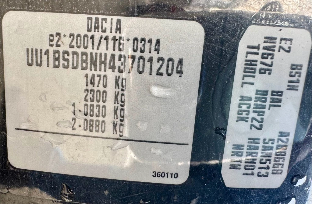 Hoofdafbeelding Dacia Sandero