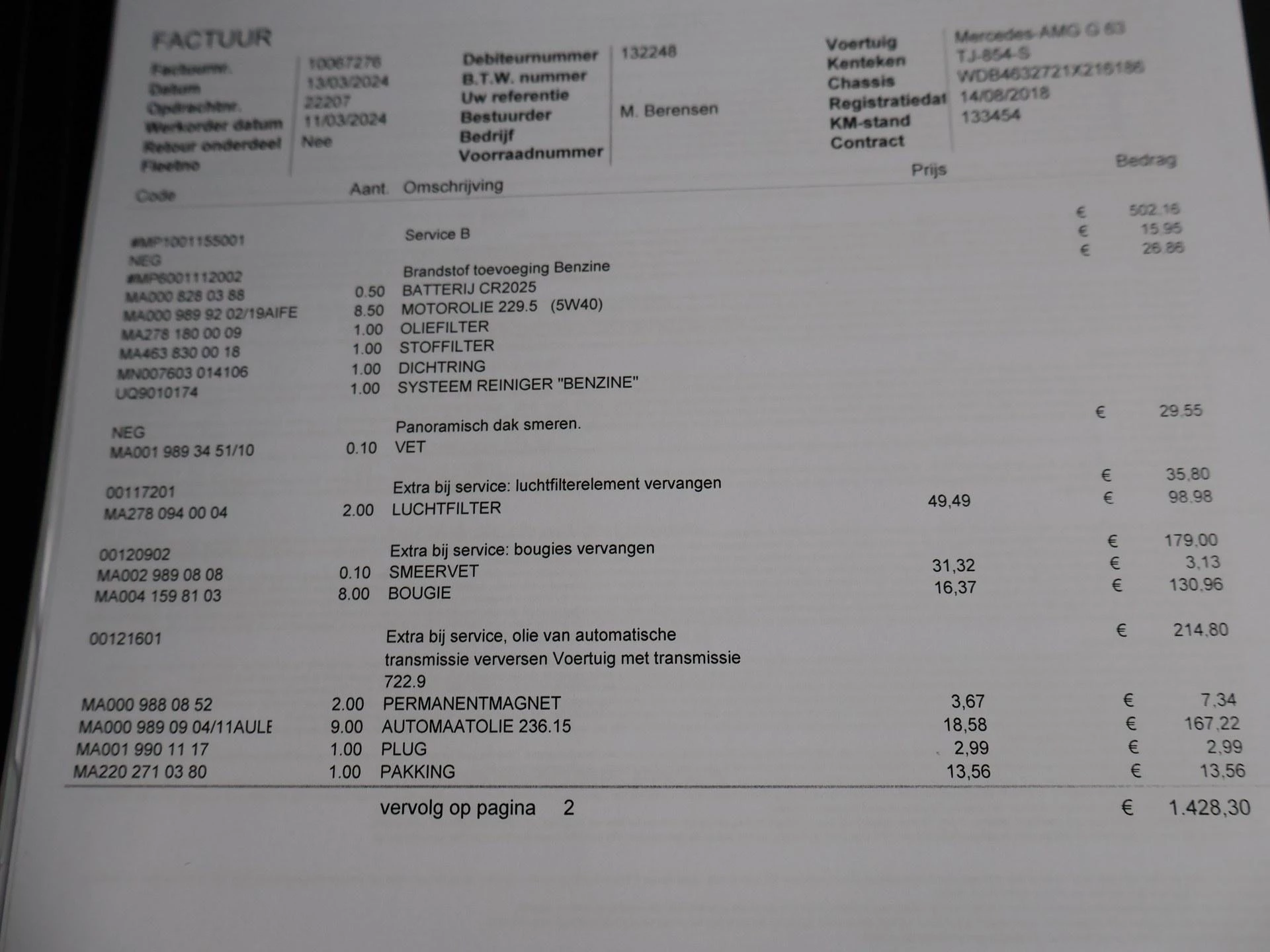 Hoofdafbeelding Mercedes-Benz G-Klasse