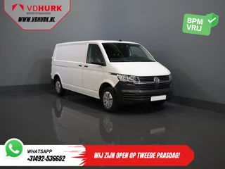 Volkswagen Transporter 2.0 TDI 150 pk DSG Aut. L2 Carplay/ 2x Schuifdeur/ Stoelverw./ Airco/ Cruise/ PDC V+A/ Trekhaak