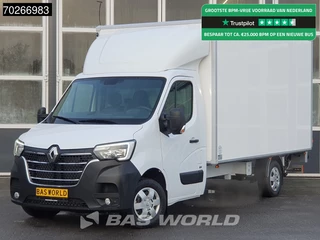 Renault Master 165PK Laadklep Lat om Lat Zijdeur Bakwagen Meubelbak Koffer Airco 18m3 Airco