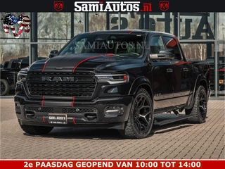 Dodge Ram Pick-Up HULK | Limited Night H.O 540HP 706Nm | Massage + Full Option | De Meest Luxe en Volle in zijn Klasse | Hulk Pack is meer prijs | Comfortabele Dubbele Cabine met Royale 5 Zitplaatsen | BPM vrij | Nu Leverbaar uit Voorraad | Voorraad Nr 2357 - 5182