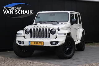 Jeep Wrangler BRUTE 4xe 380 | LEDER | CAMERA | STOEL/STUURVERW | CRUISE | NAVI |