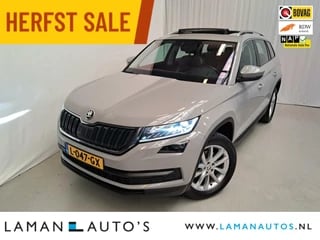 Skoda Kodiaq 1.5 TSI 150pk DSG Business Edition Plus Aut. | Open dak Virtual Halfleder CarPlay Canton ECC Navi Cruise LED 18" LMV Camera BLIS | Voorschoten