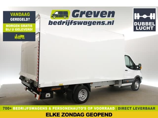Ford Transit 350 2.0 TDCI Dubbellucht Bakwagen Laadklep Laadbak Airco 3 Persoons Elektrpakket