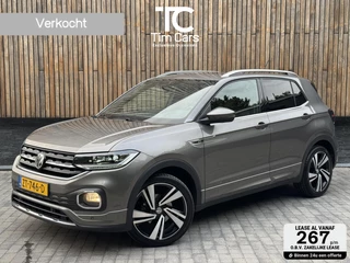Volkswagen T-Cross 1.0 TSI R-line Automaat | LED | Trekhaak |  Getint glas | Climate control | Cruise control adaptief | Lane assist | Dode hoek detectie | DAB | Navigatiesysteem | Inklapbare spiegels | Parkeersensoren voor en achter