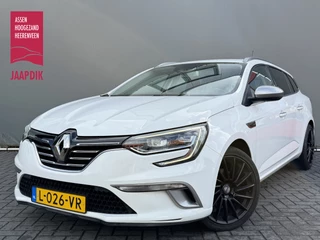 Renault Mégane Estate BWJ 2018 1.3 TCe 141 PK GT-line AUTOMAAT | TREKHAAK | STOELVERW. | HALF LEDER | NAVI | CLIMA | CRUISE | APPLE CARPLAY | ANDROID AUTO | LMV | PDC