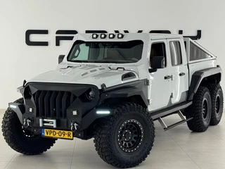 Hoofdafbeelding Jeep Gladiator Jeep Gladiator Greenhill 6x6 Uniek Lier Leder Brute machine