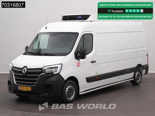 Renault Master 150PK Koelwagen L3H2 Carrier Xarios 350 LED Airco Cruise Euro6 Koel Koeler Kühl Kühler Kühlwagen Kühlkasten Airco Cruise control