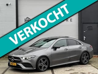 Mercedes-Benz CLA-klasse 180 AMG Night Pano|Sfeer|Dodehoek|Dealer Onderhouden