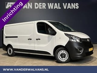 Opel Vivaro 1.6 CDTI 126pk L2H1 inrichting Euro6 Airco | Camera | Navigatie | LED | Cruisecontrol Trekhaak, Parkeersensoren, Cruisecontrol, Bijrijdersbank