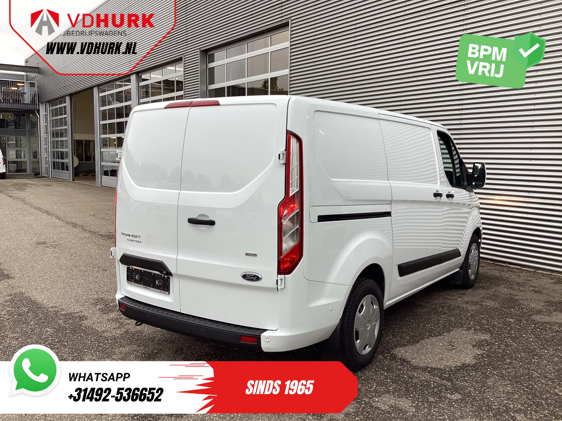 Hoofdafbeelding Ford Transit Custom