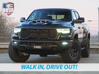 Hoofdafbeelding Dodge Ram Pick-Up Dodge Ram Pick-Up | RHO | 3.0L Twin-Turbo I-6 | 4x4 | Crew Cab TWIN-TURBO HIGH OUTPUT | Panoramadak | 14,4-inch Touchscreen | Passenger Display | Getoonde accessoires zijn verkrijgbaar tegen meerprijs