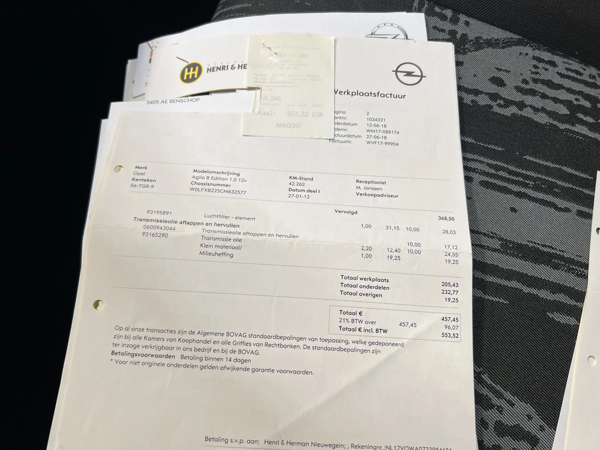 Hoofdafbeelding Opel Agila