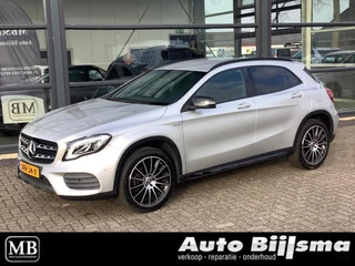 Hoofdafbeelding Mercedes-Benz GLA Mercedes GLA 180 automaat, edition, AMG pakket, achteruitrijcamera, navi,
