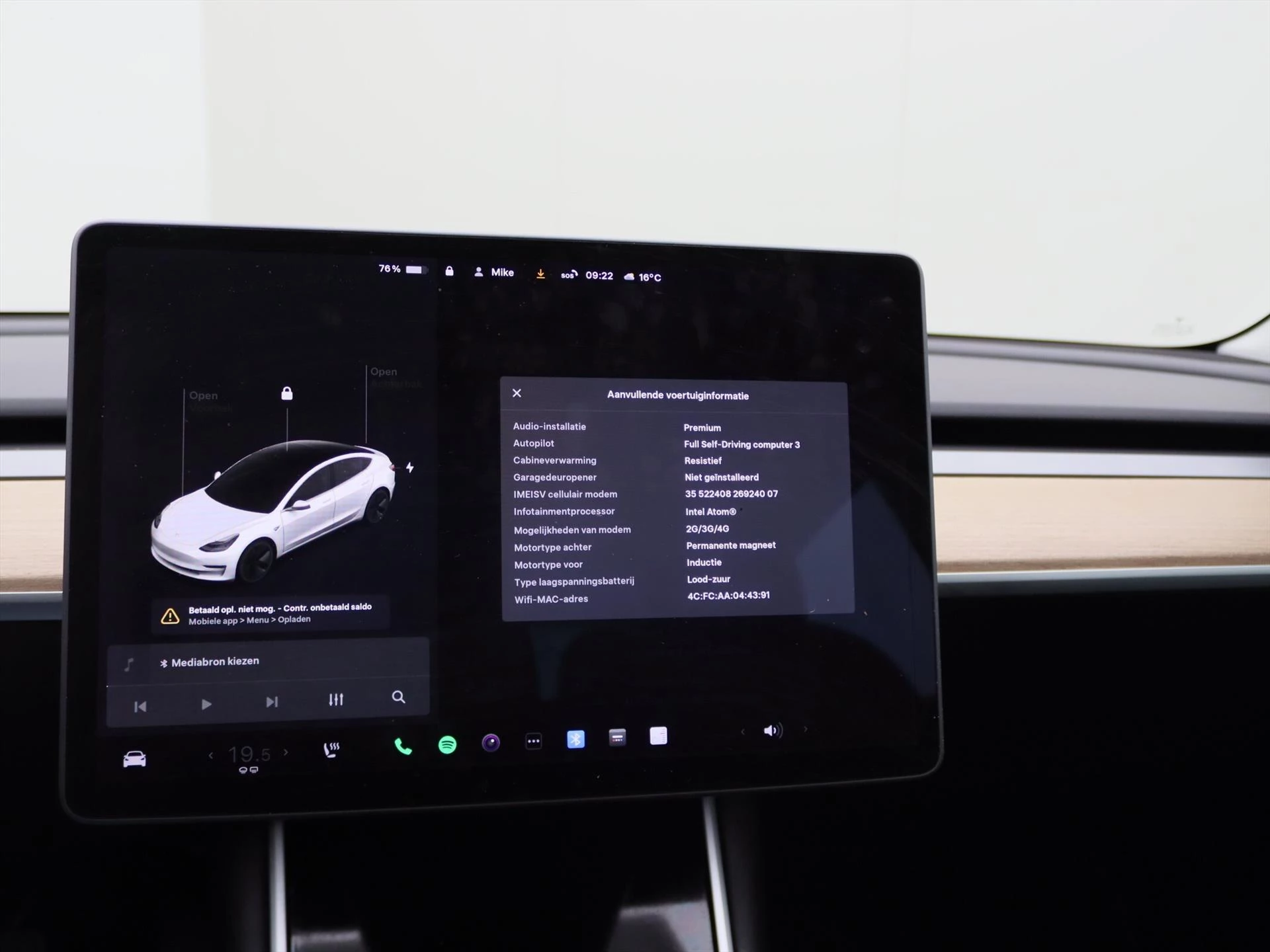 Hoofdafbeelding Tesla Model 3