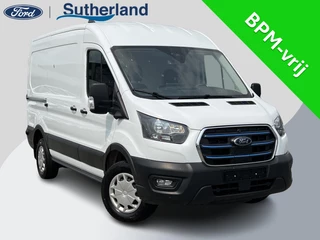 Ford E-Transit 350 L2H2 Trend 68 kWh 184pk | ZUID | Pro Power on board | Navigatie | Adaptieve Cruise |  Digitale binnenspiegel | Laadruimtebescherming | Reservewiel | H7 batterij | LED laadruimteverlichting