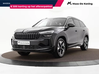 Skoda Kodiaq 1.5 TSI 204pk DSG PHEV Sportline Business · Camera · Elek.Trekhaak · Apple/Android Car Play · Navigatie · Elek. Bestuurdersstoel · 19'' Inch · Garantie t/m 04-03-2028 of 100.000km