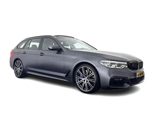 BMW 5 Serie Touring 540i xDrive M-Sportpack High Executive Aut. *PANO | LEATHER | FULL-LED | ADAPTIVE-CRUISE | DIGI-COCKPIT | MEMORY-PACK | BLINDSPOT | TOPVIEW | HARMAN/KARDON | KEYLESS | DIGI-COCKPIT | HEATED-COMFORTSEATS | AMBIENTLIGHT | HEAD-UP | 