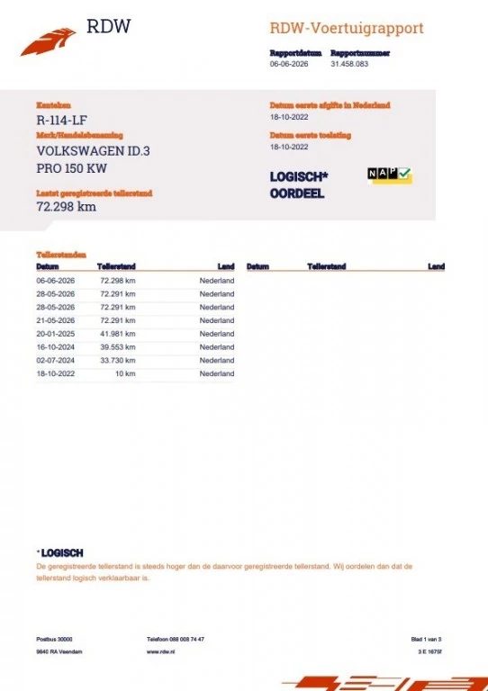 Hoofdafbeelding Volkswagen ID.3