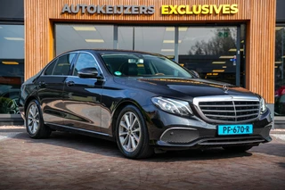 Hoofdafbeelding Mercedes-Benz E-Klasse Mercedes-Benz E-klasse 220 d Lease Edition Prestige Plus Burnester Cruise Control Navi Airco Camera PDC