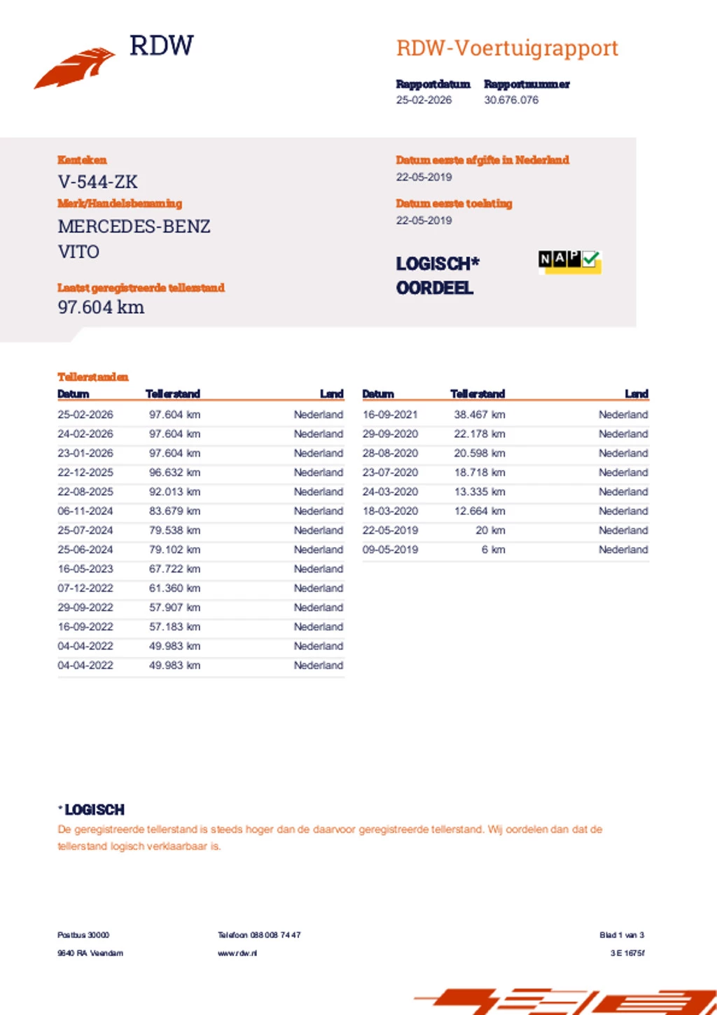 Hoofdafbeelding Mercedes-Benz Vito