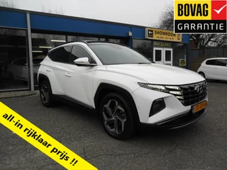 Hyundai Tucson 1.6 T-GDi PHEV Automaat Premium Sky Plus 4WD Nav Leder Schuifdak Lmv Camera Pdc Winterpack Rijklaarprijs