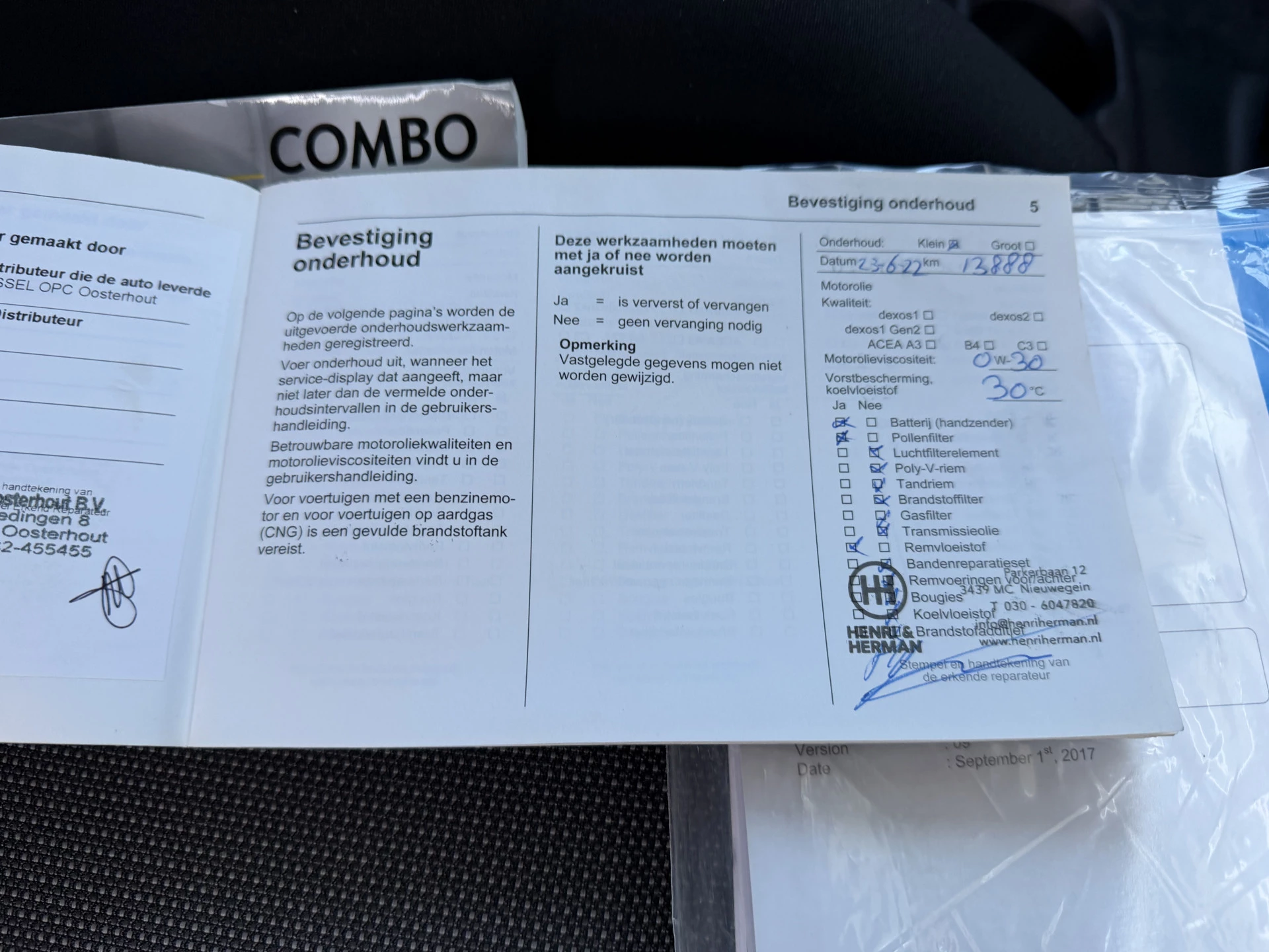 Hoofdafbeelding Opel Combo