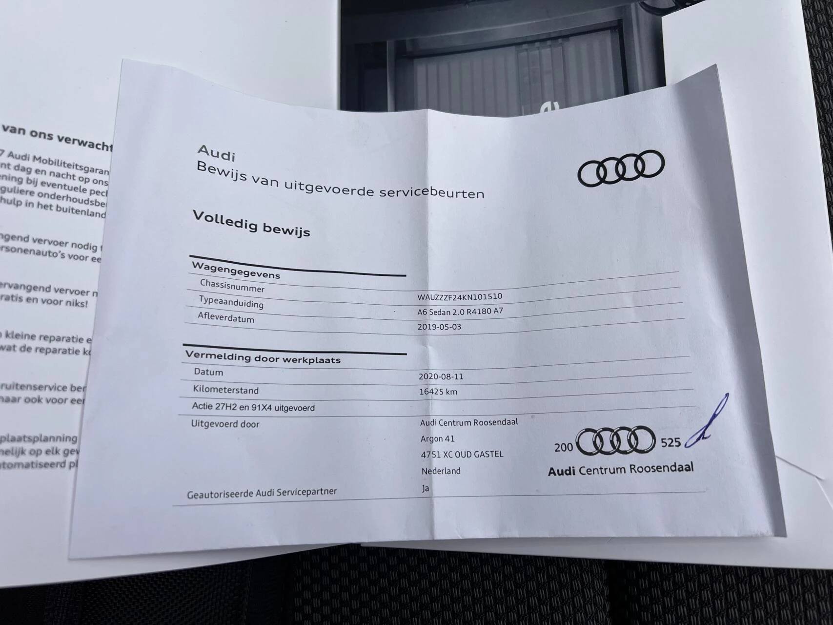 Hoofdafbeelding Audi A6