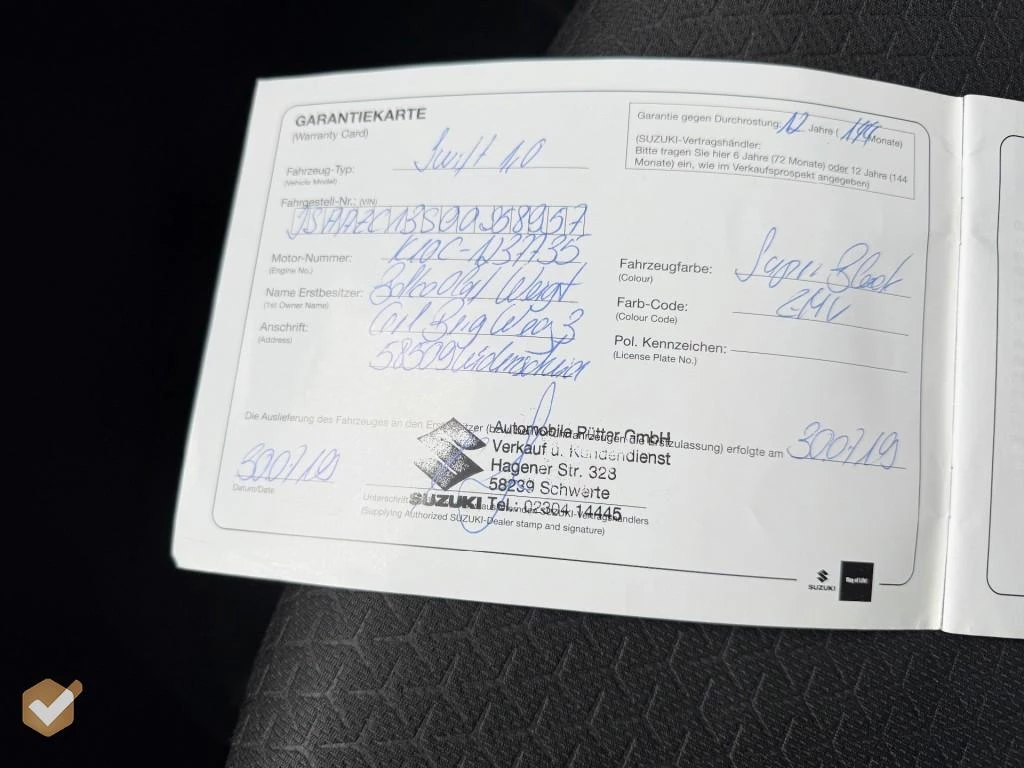 Hoofdafbeelding Suzuki Swift