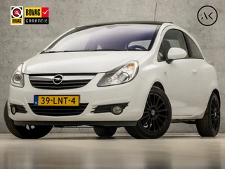 Opel Corsa 1.2-16V Sport Automaat (SCHUIFDAK, NAVIGATIE, AIRCO, CRUISE, SPORTSTOELEN, LM VELGEN, PARKEERSENSOREN, CRUISE, NIEUWSTAAT)