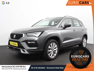 Hoofdafbeelding SEAT Ateca SEAT Ateca 1.5 TSI Style Business Intense Climate control Cruise control Keyless start Verwarmde voorstoelen Verwarmde stuur LED Parkeersensoren achter Apple Carplay/ Android Auto