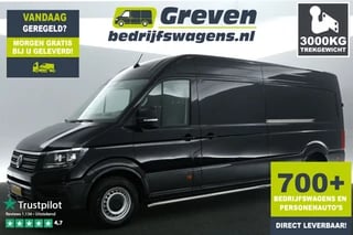 Volkswagen Crafter 35 2.0 TDI L4H3 140PK | 3000KG Trekgew. Airco Cruise 3 Persoons Elektrpakket Sidebars Trekhaak