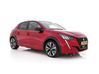 Peugeot e-208 EV GT Pack 50 kWh [ 3-Fase-11kW ] {SOH-88%] (INCL-BTW) *HEATPUMP | FULL-LED | DIGI-COCKPIT | BLINDSPOT | CAMERA | LEATHER-ALCANTARA | AMBIENTLIGHT | NAVI-FULLMAP | LANE-ASSIST | KEYLESS | DAB | CCS-FASTLOADER | HEATED-SPORTSEATS | PRIV