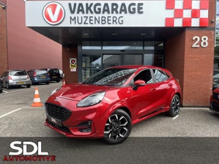 Ford Puma 1.0 EcoBoost Hybrid ST-Line X 155 PK!!! // DODEHOEK // HALF LEDER // B&O SOUND // ADAPT. CRUISE // FULL LED // STUUR+STOELVERWARMING // CAMERA //