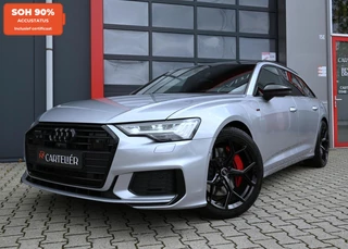 Audi A6 Avant 55 TFSI e Quattro S-Line Competition | Pano | B&O | 360 | ACC | Head-Up | Ambient+ | Trekhaak | 20'' | Keyless | Matrix Led (luxe) | Alcantara | Stoel & Stuurwielverwarming | Dodehoek Detectie  | Lane Assist | Carplay | Digitaal Dash