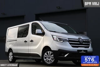 Renault Trafic bestel 2.0 Blue dCi 130 T29 L2H1 DubbelCabine Carplay Camera VirtualDash Led cruise NIEUW Bj2024