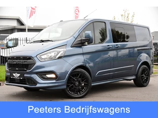 Ford Transit Custom 320 2.0 TDCI L1H1 Sport Cruise, Camera, Carplay, 185PK, Automaat, Sensoren, Leder, LED, 2 x Schuifdeur, Uniek!