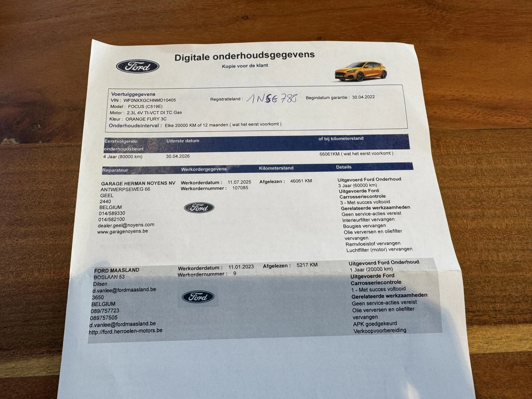Hoofdafbeelding Ford Focus
