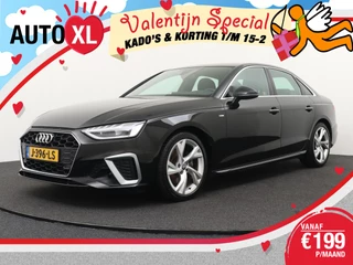 Audi A4 Limousine 35 TFSI 150 PK S-Line+ H-Leder  Carplay Trekhaak